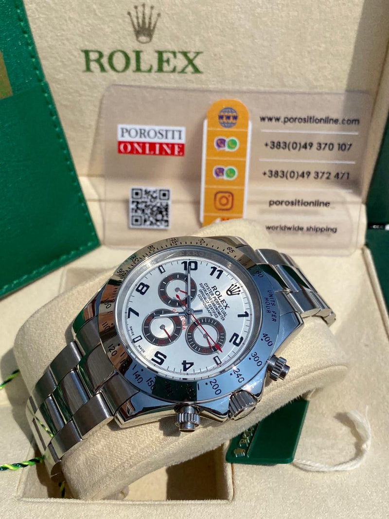 Rolex Daytona with white dial