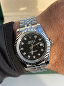 Rolex Datejust jubilee black dial