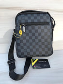 LV black shoulder bag maison fonde