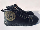 Best Replica Versace long black shoes - sneakers