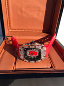 Richard Mille Jasper Diamond Dial on Red Iced Out