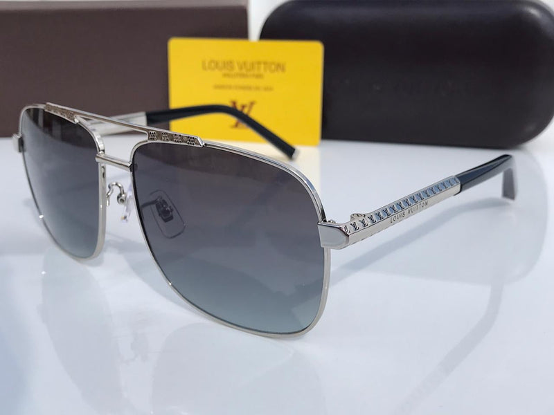LOUIS VUITTON ACETATE RIDER PRINT SUNGLASSES