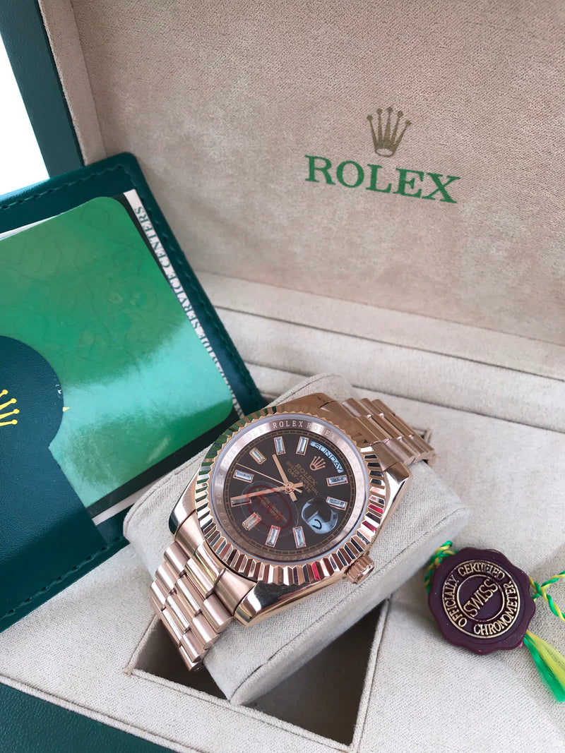 Rolex Daydate brown dial