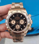 Best Replica  Rolex Daytona black / rose Gold