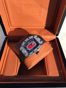 Richard Mille Jasper Diamond Dial on Black Iced Out