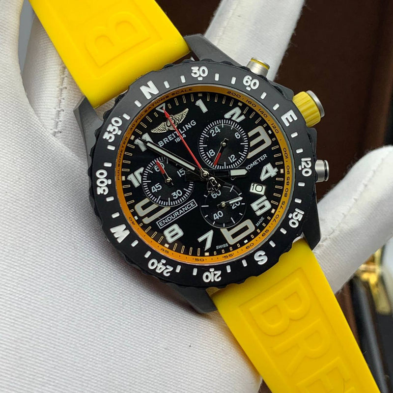 Breitling Limited Edition yellow color