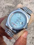 Rolex Daydate with blue light dial