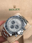 Best Replica Rolex Daytona  silver and black Dial