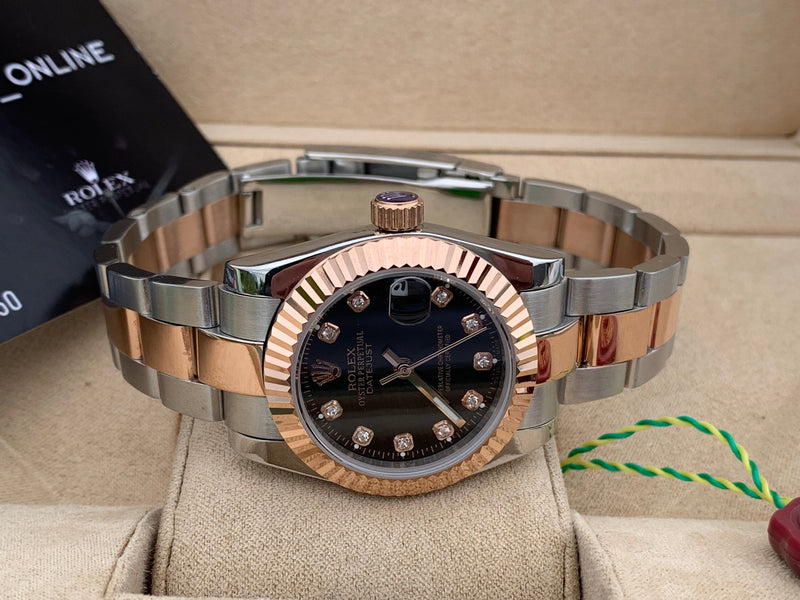 Rolex Datejust Bicolor with diamonds
