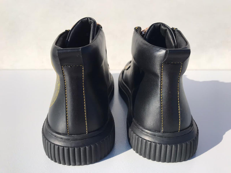 Best Replica Versace long black shoes - sneakers