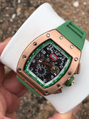 Richard Mille 011 Chronograph  on Green