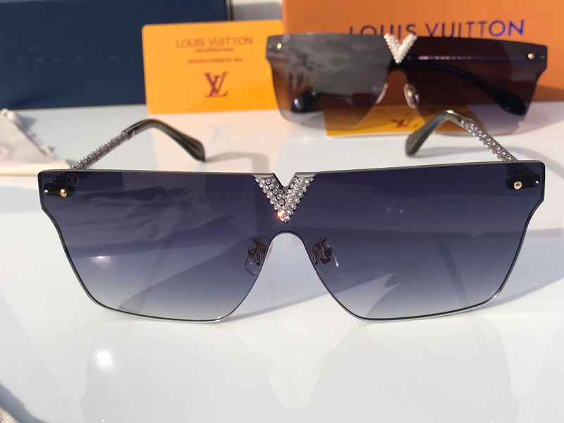 LV MASCOT SUNGLASSES SILVER