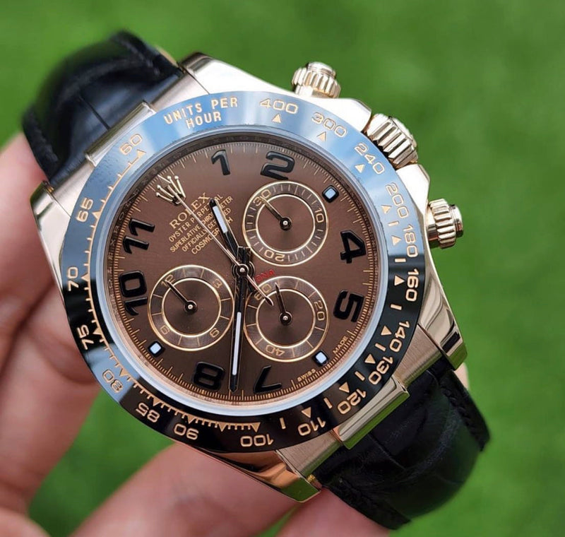 Best Replica Rolex Daytona Black Leather Straps🍫