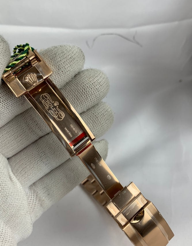 Best Replica Rolex Daytona rosegold - brown with black dial Cosmograph 1:1 Doublete ETÁ