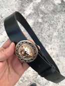 Versace black with metallic medusa sign grey colour