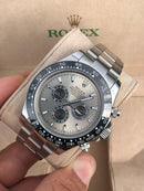 Best Replica Rolex Daytona  silver and black Dial