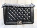 Chanel Boy Flap Quilted Lambskin Ruthenium women’s bag