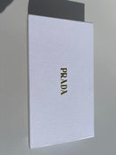 Prada new trendy black leather model women’s wallet