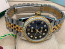 Rolex Datejust Bicolor with diamonds
