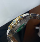 Best Replica Rolex Daytona two tone gold with black dialCosmograph 1:1 Doublete ETÁ
