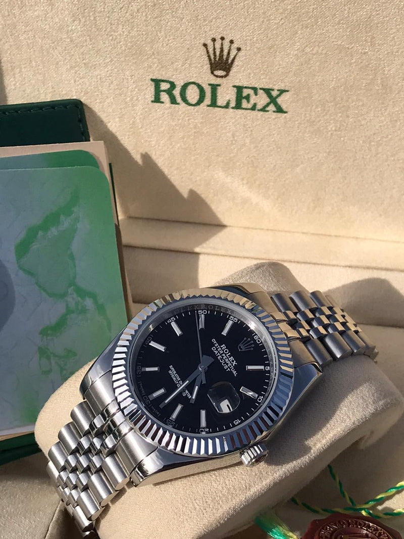 Rolex Datejust jubilee black dial