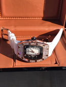 Richard Mille Jasper Diamond Dial on on White Iced Out