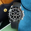 Rolex Black Daytona with black strap