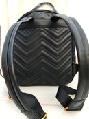 GG black colour women school and travel bag