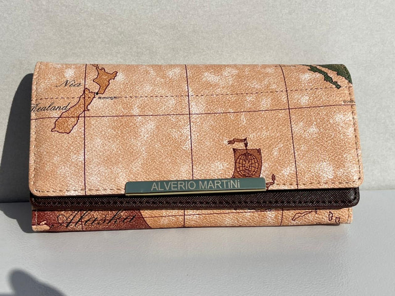 Alverio Martini new trendy aligator leather model women’s wallet
