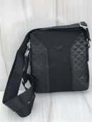 Armani full black Standard shoulder bag