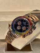 Rolex Everose Daytona Rainbow Iced Out new model