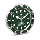 Submariner green hulk wall clock