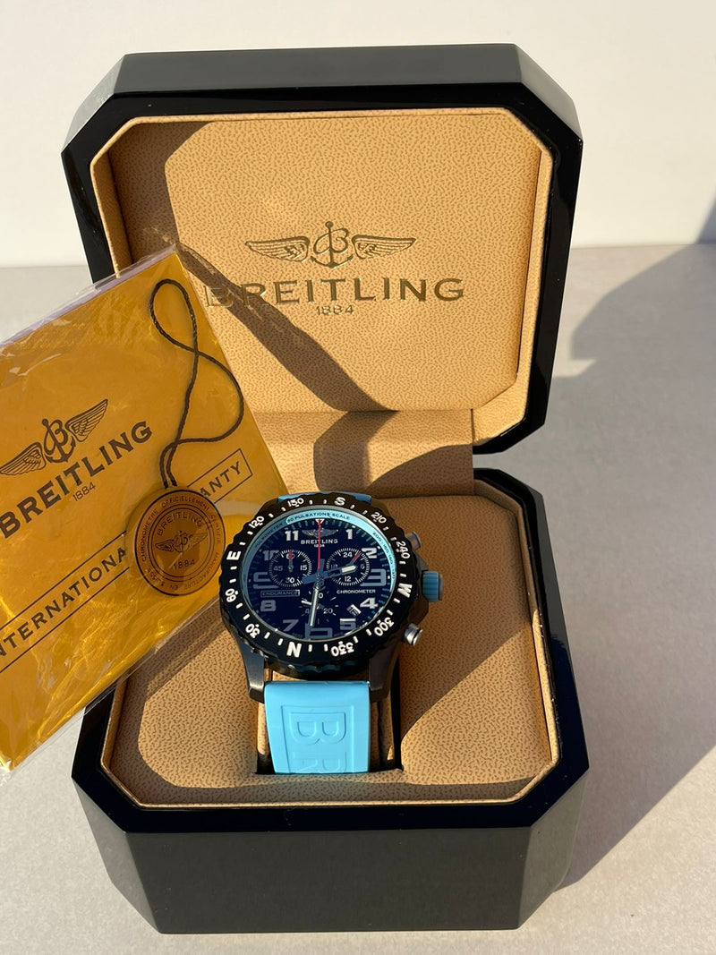 Breitling Super Ocean Blue Rubber