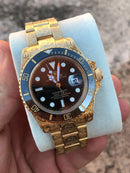 Best Replica Rolex Submariner Yellow Gold Hand Engraved