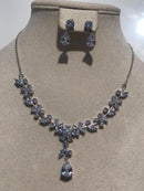 Zircon diamonds Necklace bling bling rocks with zircon ears