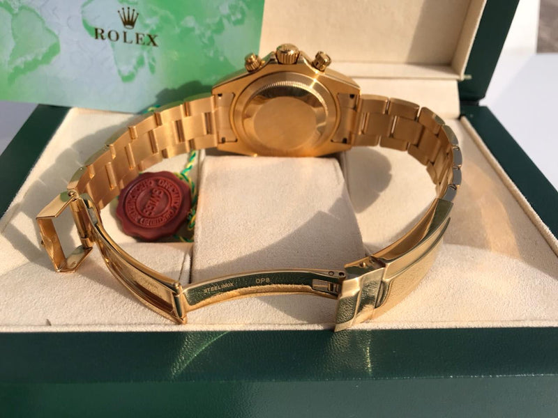 Rolex Daytona With Gold Dial