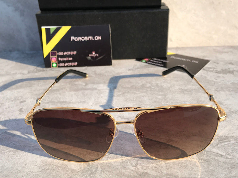 BROWN MONTBLANC AVIATOR