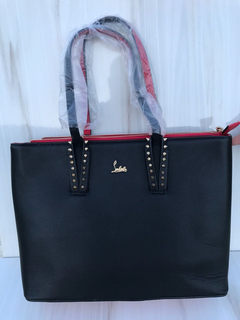 Lobutin black colour women casual and work bag