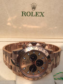 Best Replica COSMOGRAPH DAYTONA Oyster, Everose gold