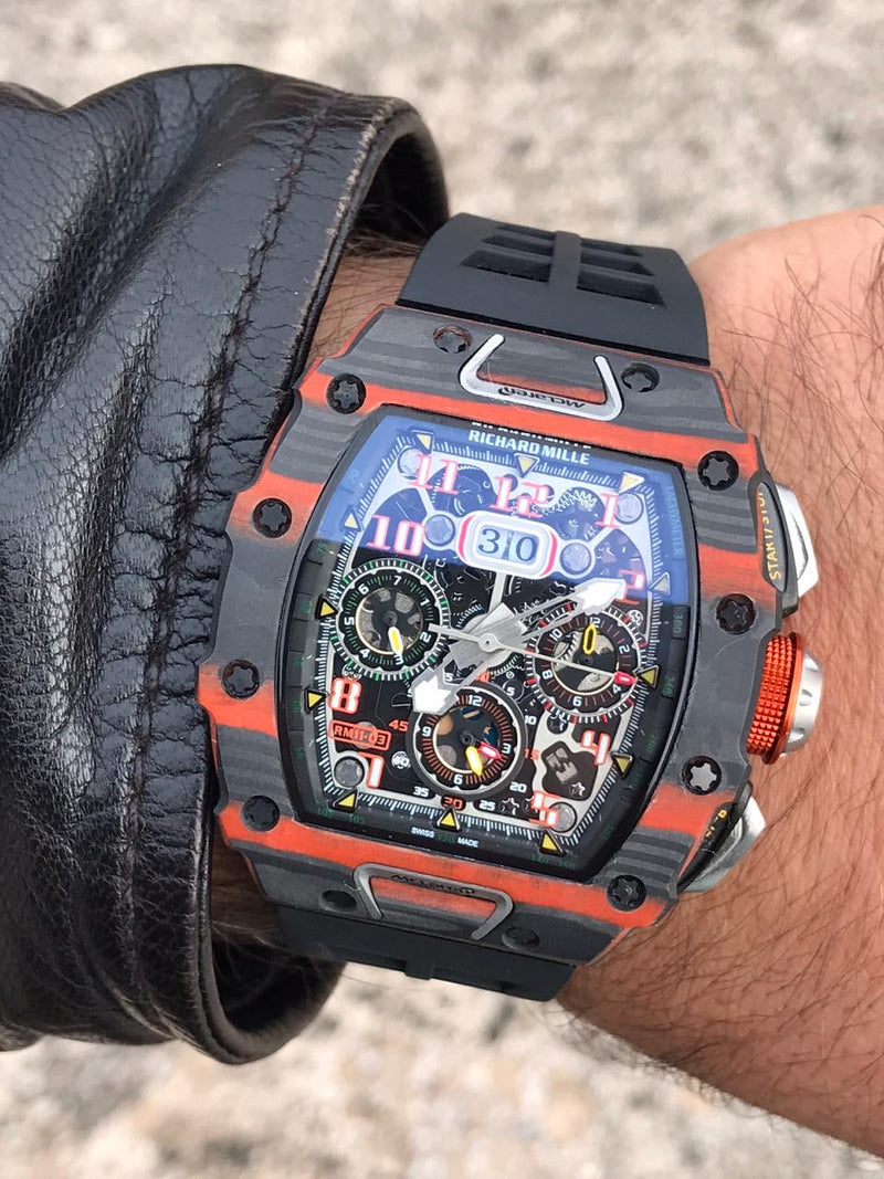 Richard Mille McLaren Carbon TPT & Orange