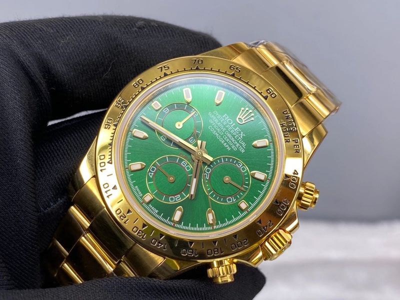 Best Replica 18 karat gold Rolex Daytona Cosmograph 1:1 Doublete ETÁ
