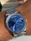 Rolex Daydate Silver 3255 1:1 Doublete ETÁ