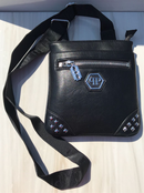 Philipe Plein full black big shoulder bag