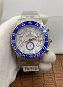 Rolex Yacht Master ll standard grey with white dial 1:1 Doublete super clone ETÁ