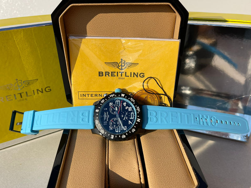Breitling Super Ocean Blue Rubber