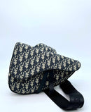 Dior blue shoulder pistole bag