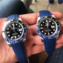 Rolex blue GMT master II with blue strap