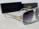 CAZAL transparent white SUNGLASSES