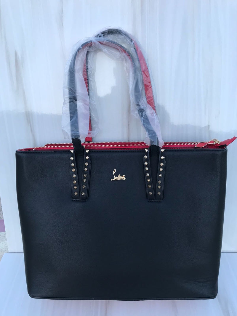 Lobutin black colour women casual and work bag