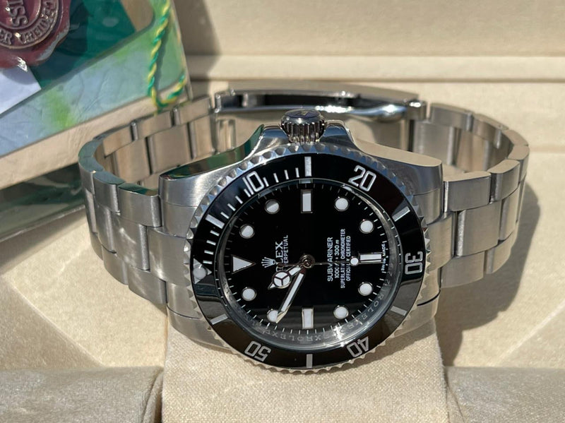 Rolex Submariner No Date Black Dial